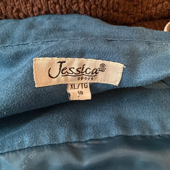 Faux suede button up - Picture 3 of 7